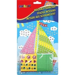 Obrazek Mozaika piankowa Żaglówka