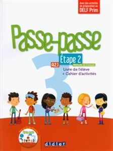 Bild von Passe-Passe 3 etape 2 podręcznik + ćwiczenia + cd
