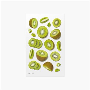 Bild von Naklejki ozdobne owoce Kiwi Appree