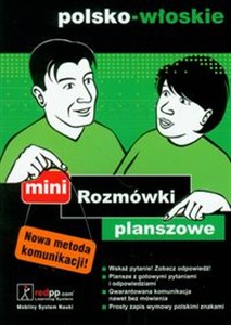 Obrazek Rozmówki planszowe mini polsko-włoskie
