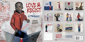 Bild von Kalendarz 2026 ścienny TVBOY: Love & Resist!
