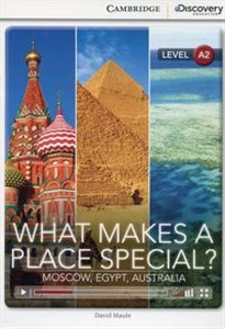 Bild von What Makes a Place Special? Moscow, Egypt, Australia Low Intermediate Book with Online Access