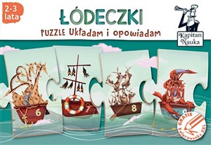 Bild von Puzzle Układam i opowiadam Łódeczki 2-3 lata