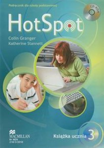 Obrazek Hot Spot 3 Książka ucznia z płytą CD szkoła podstawowa