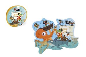 Bild von Puzzle 29 konturowe Piraci