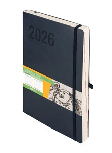 Obrazek Kalendarz  2026 Impresja B5 DNS granatowy
