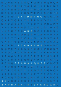 Bild von SHERMAN, B: SKIMMING & SCANNING TECHNIQUES
