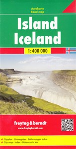 Obrazek Islandia mapa 1:400 000