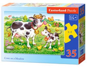 Obrazek Puzzle Cows on a Meadow 35