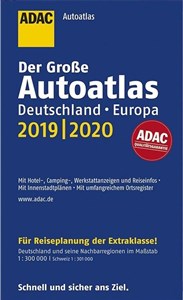 Obrazek AutoAtlas ADAC. Deutschland, Europa 2019/2020