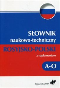 Obrazek Słownik naukowo-techniczny rosyjsko-polski z suplementem A-O