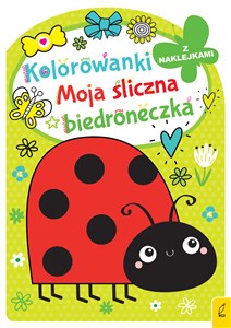 Obrazek Moja śliczna biedroneczka. Kolorowanka z wykrojnikiem