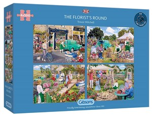 Bild von Puzzle 4x500 Florystyka G3