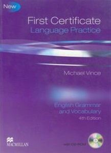 Bild von First certificate language practice with CD English grammar and vocabulary