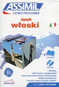 Bild von Język włoski łatwo i przyjemnie z płytą CD 4 CD