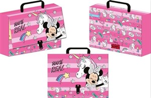 Obrazek Teczka z rączką walizeczka Minnie Mouse