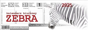 Bild von Kalendarz 2025 biurkowy Zebra