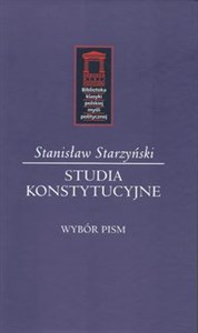 Obrazek Studia konstytucyjne Wybór pism