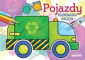 Obrazek Pojazdy - kolorowankamalucha 2-4 lata