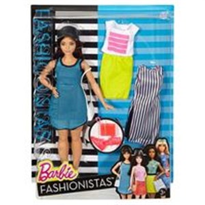 Obrazek Barbie Fashionistas lalka z ubrankami nr 38
