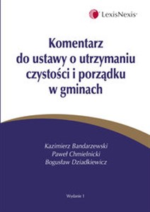 Bild von Komentarz do ustawy o utrzymaniu czystości i porządku w gminach