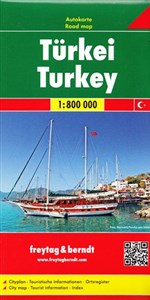 Obrazek Turcja mapa drogowa 1:800 000