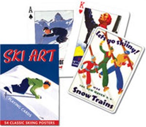 Obrazek Karty do gry Piatnik 1 talia Narty