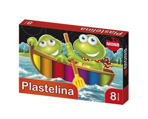 Obrazek Plastelina Mona 8 kolorów