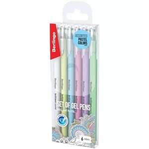 Bild von Zestaw długopisów żelowych (6 kolorów)