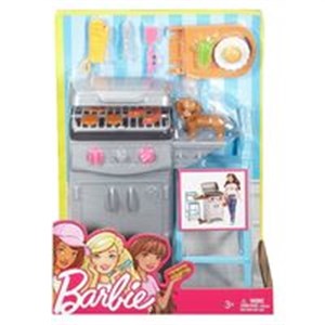 Obrazek Barbie akcesoria wypoczynkowe Grill