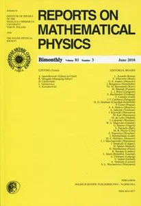 Bild von Reports on Mathematical Physics 81/3 Pergamon