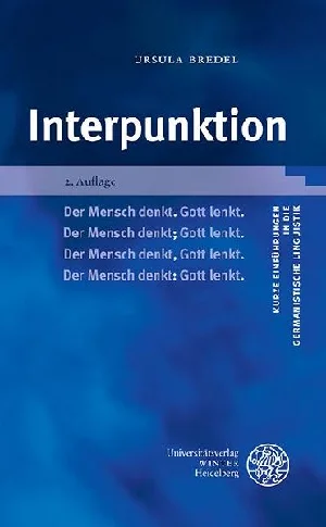 Obrazek BREDEL, U: INTERPUNKTION