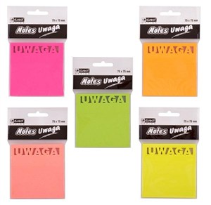 Bild von Notes samoprzylepny 75x75mm uwaga text D.RECT