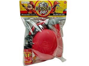 Bild von Zestaw strażaka z hełmem