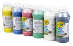 Bild von Crayola Farby w butelkach 6 kolorów 237 ml