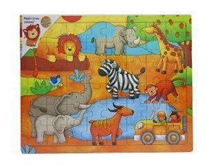 Bild von Puzzle drewniane Dżungla