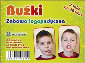 Bild von Buźki Zabawa logopedyczna 2 talie kart