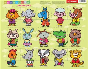 Bild von Puzzle ramkowe Zwierzątka