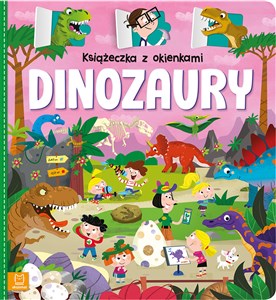 Obrazek Książeczka z okienkami Dinozaury