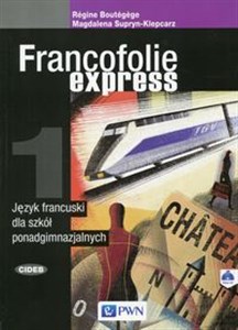 Bild von Francofolie express 1 Język francuski Podręcznik z płytą CD Szkoła ponadgimnazjalna