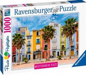 Obrazek Puzzle 2D 1000 Środziemnomorska Hiszpania 14977
