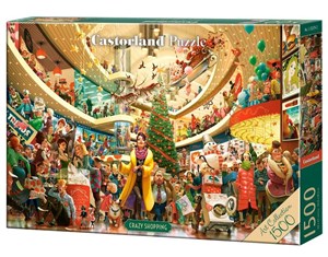 Obrazek Puzzle 1500 Crazy Shopping