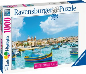 Bild von Puzzle 2D 1000 Śródziemnomorska Malta 14978