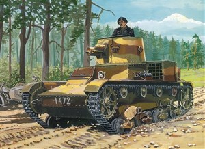 Obrazek Polski Czołg Jednowieżowy Vickers E Mk B