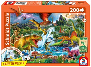 Bild von Puzzle 200 PQ Dinozaury 113344
