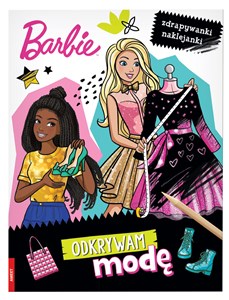 Obrazek Barbie. Odkrywam modę. Zdrapywanki naklejanki