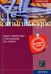 Obrazek Wychowanie komunikacyjne Ćwiczenia Gimnazjum