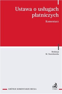 Obrazek Ustawa o usługach płatniczych Komentarz