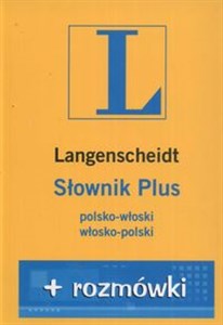 Obrazek Słownik PLUS polsko-włoski włosko-polski + rozmówki