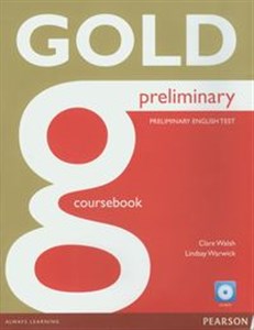 Obrazek Gold Preliminary Coursebook z płytą CD-ROM
